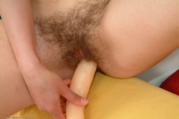 Sexy babe Eva R undresses and toys her hairy pussy using a double dildo  - Amateur, Hairy, Teen, Cute, Beautiful, Undressing, Sexy, Short Hair, Petite, Solo  - Photo 21