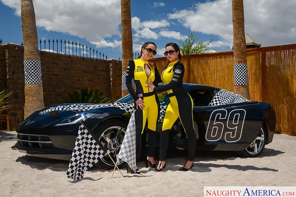 Sunglasses adorn babes Dillion Harper and Karlee Grey bare big tits outside  - Sports, Lesbian, Glasses, Clothed, Outdoor, Ass, Big Tits, Natural Tits, Babe, Beautiful  - Photo 1