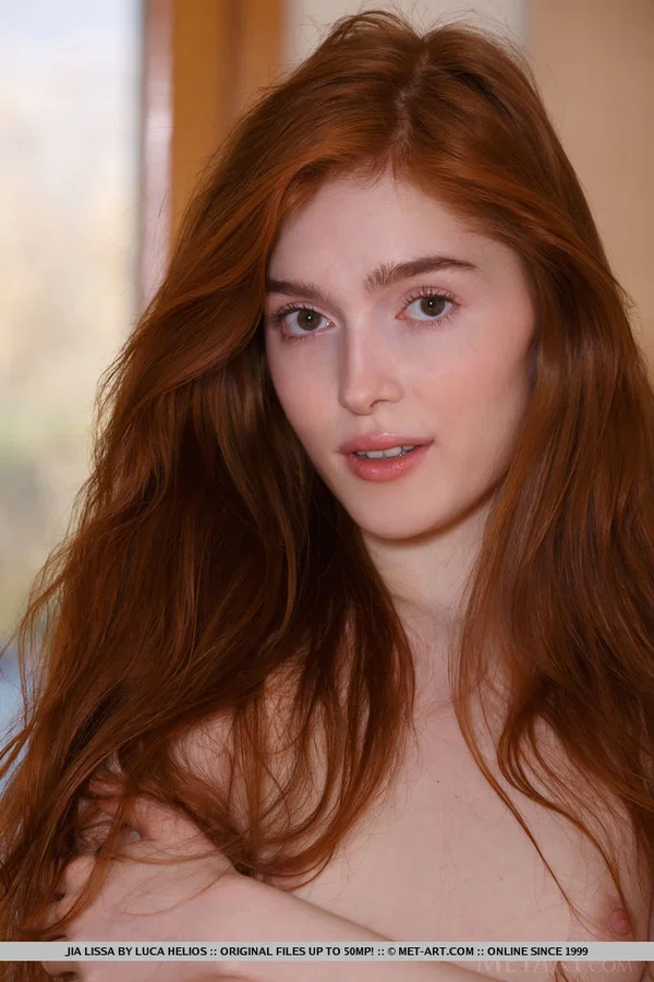 Redhead teen Jia Lissa shows her landing strip pussy in fetish clothing  - Redhead, Legs, European, Teen, Hairy, Spreading, Pussy, Babe, Leather, Face  - Photo 18