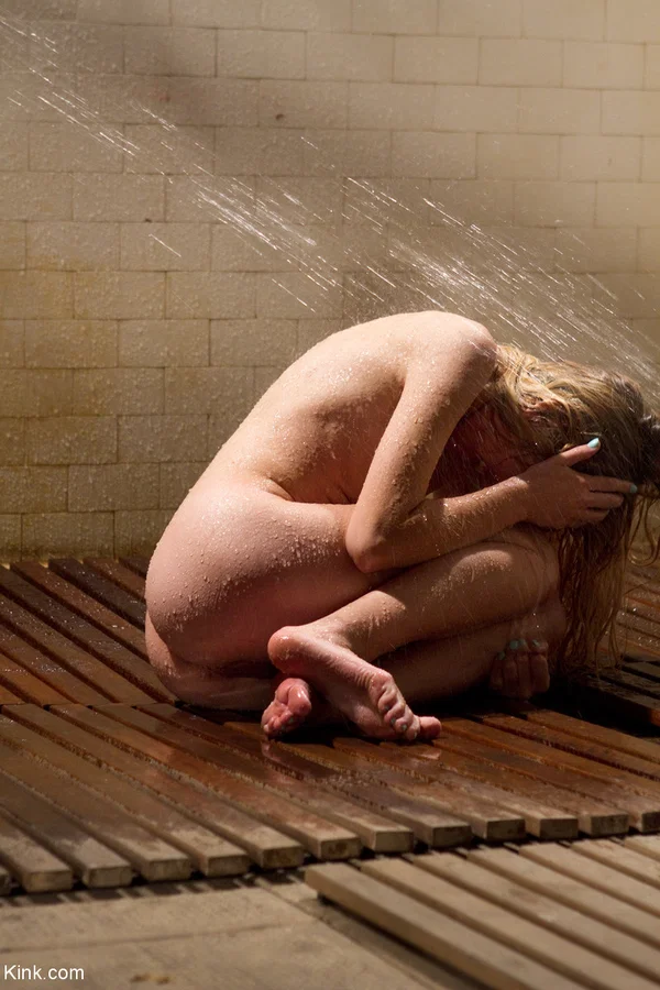 Submissive psych patients Emma Haize & Isis Love get hosed down in the shower  - Latina, Bondage, MILF, Skinny, BDSM, Blonde, Brunette, Feet, Non Nude, Pussy  - Photo 17