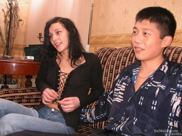 Slutty teen Katya gets her pussy gaped while enjoying a wild FMM threesome  - Threesome, Cumshot, Groupsex, Reality, Teen, Ass Fucking, Doggy Style, Jeans, Pussy, Blowjob  - Photo 3