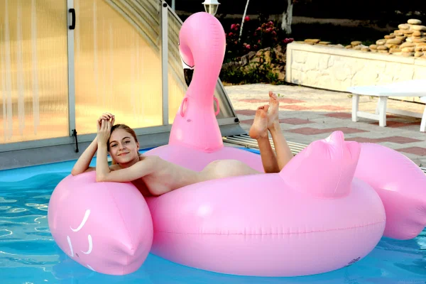 Lovely teen Shayla shows every inch of her petite naked body outdoors  - Pool, Petite, Teen, Mom, Ukrainian, Skinny, Cute, Blonde, Outdoor, Sexy  - Photo 19