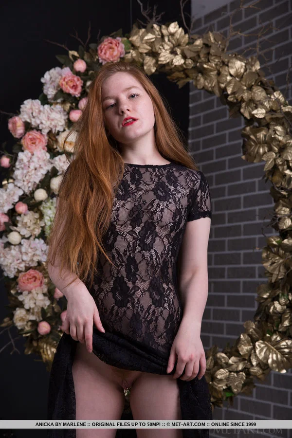 Teen solo girl with long red hair proudly shows her trimmed pussy in the nude  - Redhead, Hairy, Teen, Pussy, Spreading, Skirt, Glamour, Tiny Tits, Ass, Close Up  - Photo 2