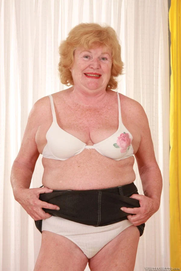 Horny old granny sluts with saggy boobs get naked for some hard cock  - Granny, Old Young, Short Hair, Pussy, Spreading, Non Nude  - Photo 15