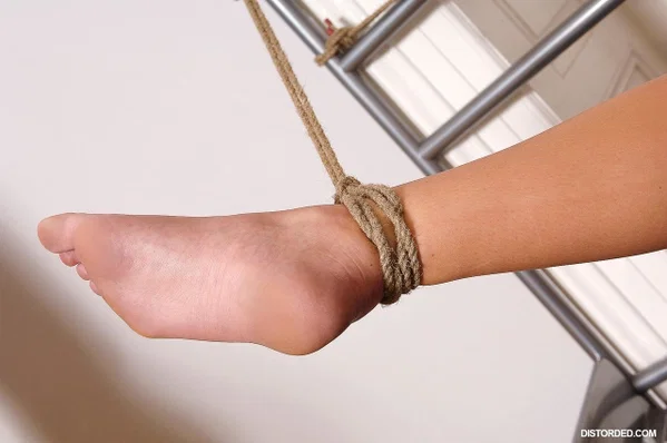 Sexy brunette female Belicia Grace gets bound and gets her pussy toyed  - BDSM, Shaved, Pussy, Bondage, Close Up, Spreading, Nipples, Fetish, Armpit, Big Clit  - Photo 4