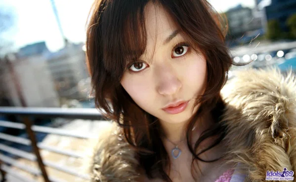 Japanese girl Momo Yoshizawa flashes upskirt panties on condo balcony  - Japanese, Non Nude, Asian, Face, MILF, Babe, Redhead, Outdoor, Solo, Close Up  - Photo 10