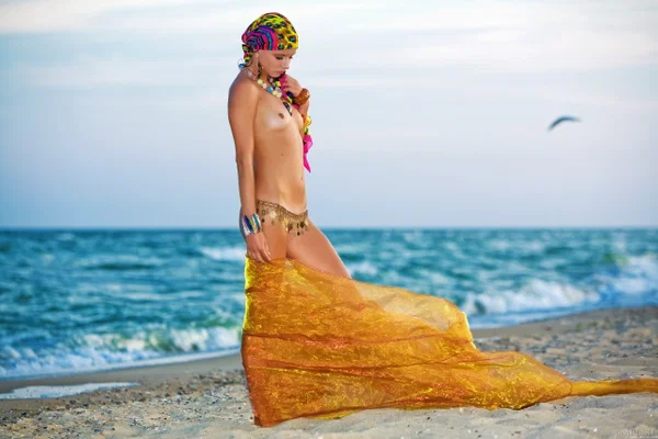 Met Art performed by Karoline A Naked Gallery  - Beach, Ukrainian, Teen, Bikini, Wet, Tiny Tits, Outdoor, Glamour, Cute, Beautiful  - Photo 19