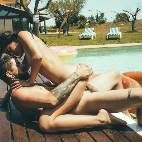 Naughty European babe Carolina Abril gets a pussy licking & fucked in the pool  - European  - Photo 10