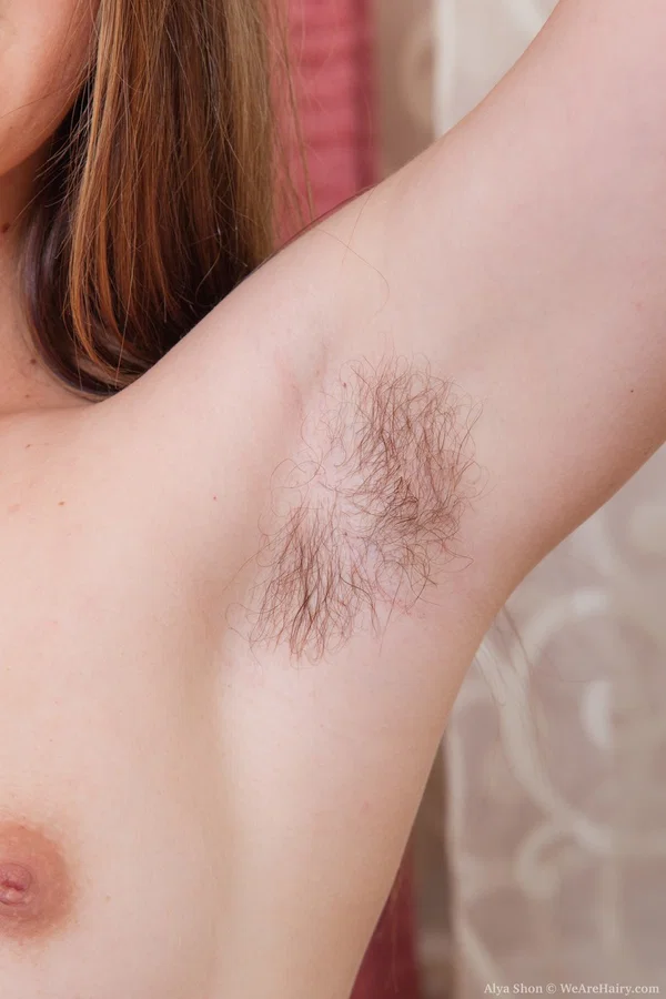 Euro teen Alya Shon shows furry crotch & hairy armpits while doing exercise  - Ukrainian, Hairy, Amateur, Brunette, Armpit, Non Nude, White  - Photo 13
