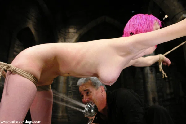 Water Bondage starring Cherry Torn Porn Photos  - Wet, Bondage, Piercing, Fetish, MILF, Short Hair, BDSM, Nipples, Redhead, Big Tits  - Photo 15