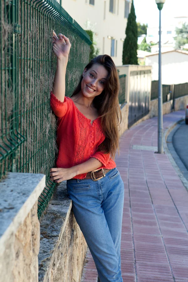 Beautiful brunette teen Lorena B unveils her hairy pussy and poses in a solo  - Teen, Cute, Beautiful, Glamour, Sexy, Outdoor, Model, Spreading, Babe, Solo  - Photo 19