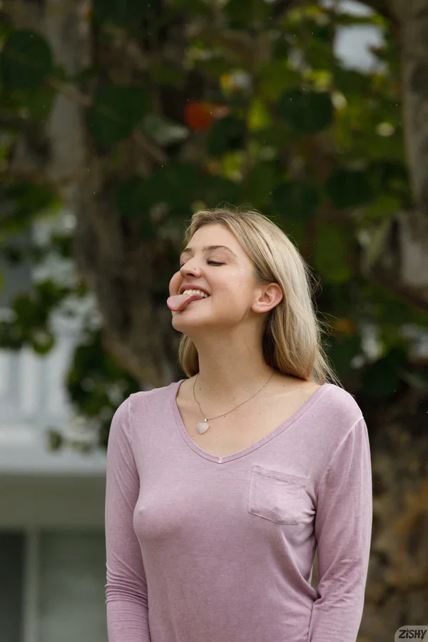 Naughty babe Serena Avary exposes her tiny tits & flashes an upskirt in public  - Public, Reality, Flexible, Amateur, Upskirt, Petite, Dress, Short Hair, Outdoor, Panties  - Photo 2