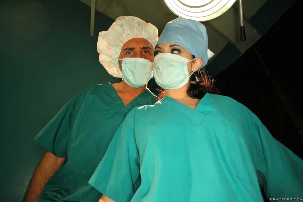 Sexy nurse Andy San Dimas gets fucked by a big dicked doctor at the hospital  - Pornstar, Sexy, Uniform, Spreading, Pussy, Blowjob, Handjob, Feet, Non Nude  - Photo 1