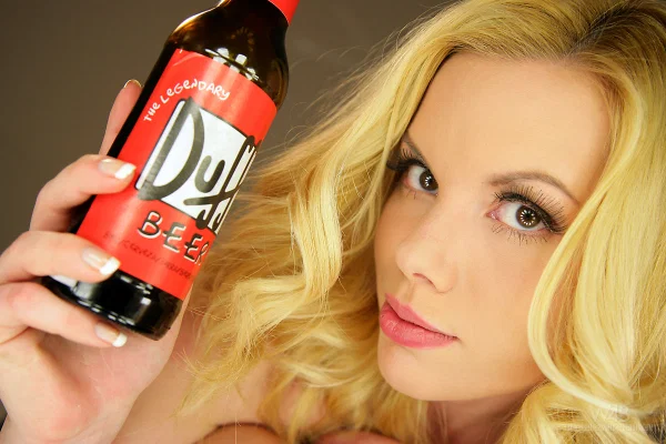 Sexy blonde Kala Ferard sticks a bottle in her trimmed snatch  - Pussy, Hairy, Dildo, Babe, Spreading, Masturbation, Close Up, Glamour, Face, Blonde  - Photo 15