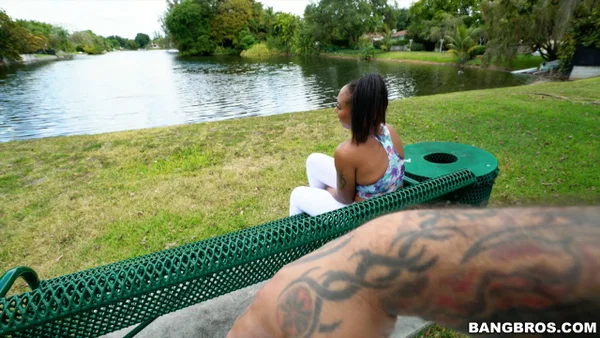 Brunette ebony with a big butt Juicy Jazzy rides a cock in the back of a van  - Ebony, Yoga Pants, Teen, Reality, African, Amateur, Clothed, Black, Ass, Pigtails  - Photo 1