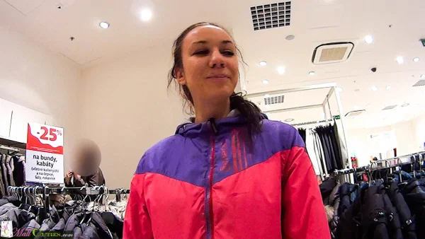 Young girls embark on POV sex after a trip to the shopping mall  - Amateur, Public, Blonde, Reality, Blowjob, Nipples, Handjob, Undressing, Cumshot, Big Tits  - Photo 6