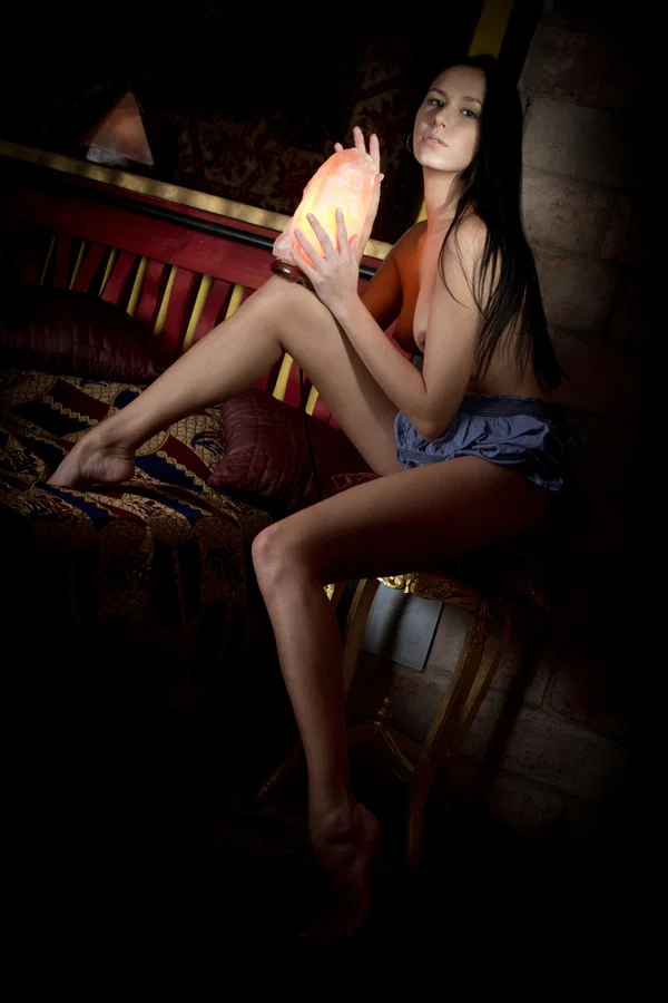 Brunette teen Diana G reveals her firm tits and pink pussy during a solo gig  - Teen, Model, Lesbian, Glamour, Cute  - Photo 19