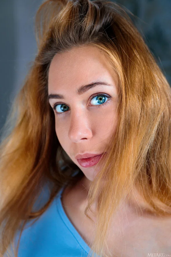Met Art starring Madelina Porn Photos  - Sexy, Redhead, Pussy, Ass, Skinny, Upskirt, Face, Big Tits, Clothed, Feet  - Photo 5