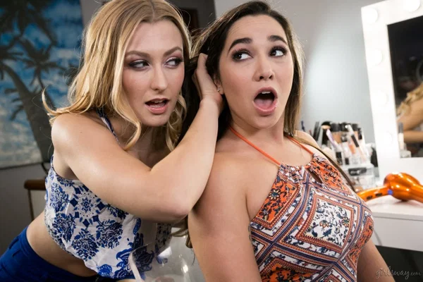 Sexy stylist Alexa Grace treats cute Karlee Grey to lesbo muff munch & rim job  - Lesbian, Teen, Ass Licking, Blonde, Brunette, Pussy, Big Tits, Pornstar, Natural Tits, Blowjob  - Photo 4