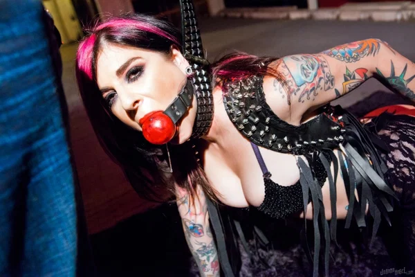 Tatted girl with dyed hair Joanna Angel sports mouthful of cum after hard anal  - Fetish, MILF, Arab, Hardcore, Anal, Tattoo, Facial, Cumshot, Close Up, Ass Fucking  - Photo 1