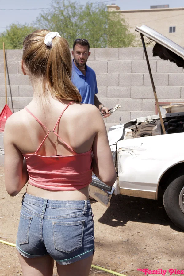 Petite Chloe Cherry & Hannah Hays fuck wildly in step family vacation sex  - Family, Step Sister, Teen, Skinny, Blonde, MILF, Ass, Glasses, Outdoor, Asshole  - Photo 8