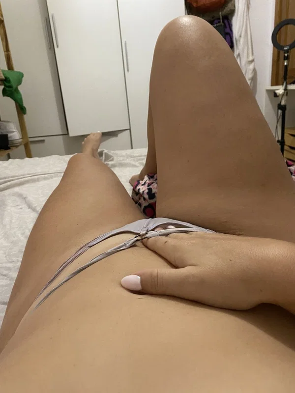 Latina solo girl Yareli takes self shots while going topless in sexy underwear  - Selfie, Latina, Curvy, Chubby, Thick, Panties, BBW, Big Tits, Glamour, Close Up  - Photo 17