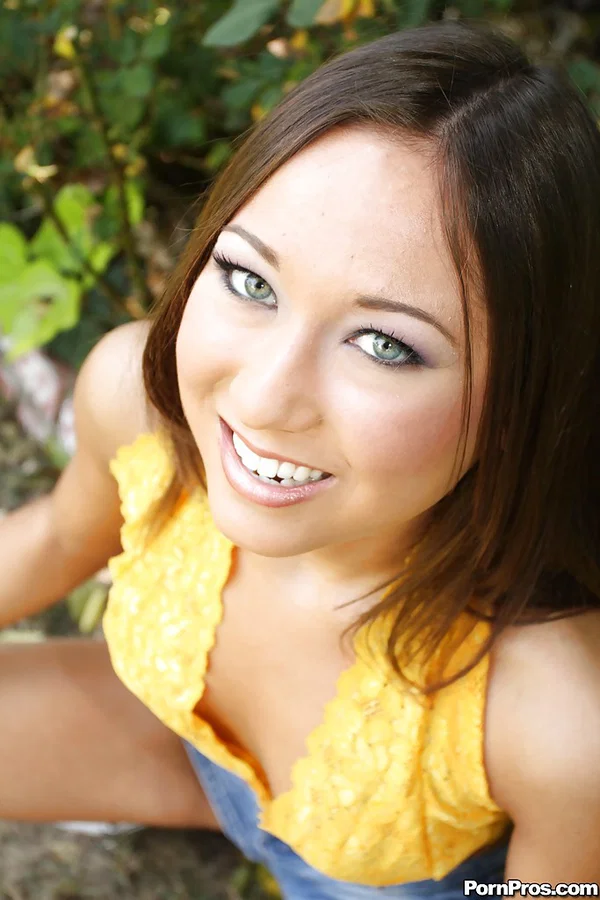 Pure outdoor Asian nudity with solo amateur babe Jesse Jordan  - Outdoor, Skinny, Asian, Clothed, Babe, Face, Shorts, Ass, Piercing, Panties  - Photo 2