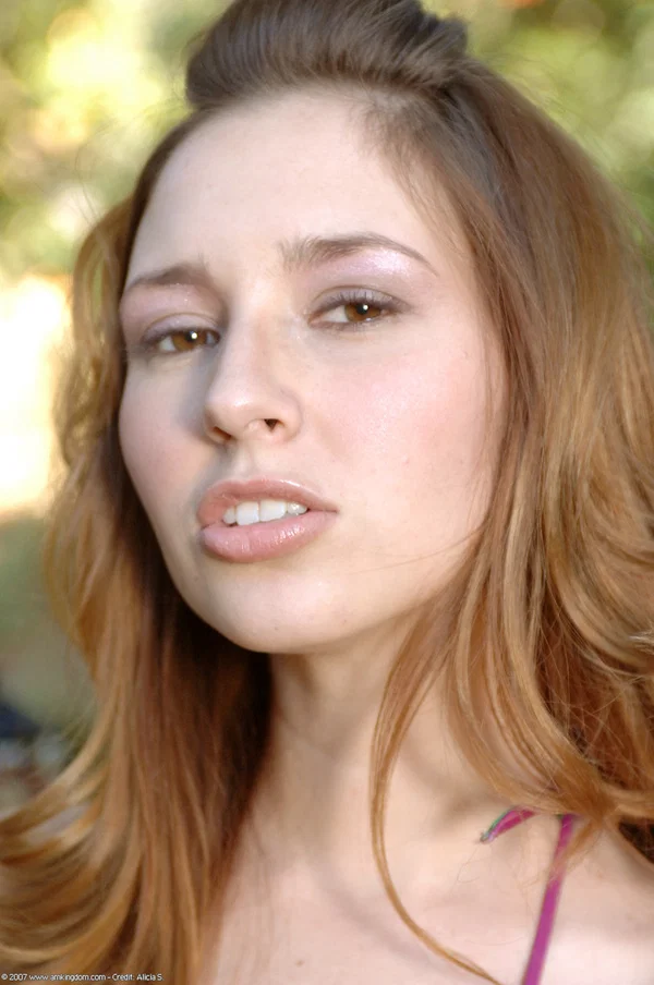 Solo girl Shay Laren removes a bikini upon a blanket in the yard  - Face, Outdoor, Bikini, Ass, Pussy, Big Tits, Undressing, Close Up, PAWG, Natural Tits  - Photo 1