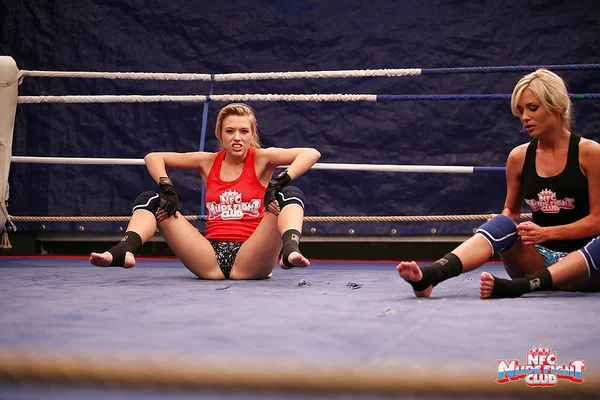 Laura Crystal loses catfight and gets dominated by Michelle Moist  - Sports, Lesbian, Big Tits, Fake Tits  - Photo 8