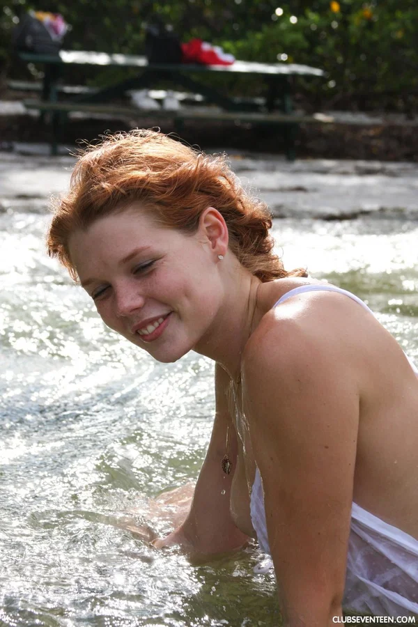Club Seventeen performed by Tori C Porn Gallery  - Beach, Redhead, Public, Beautiful, Cute, Wet, Teen, Outdoor, Babe, Face  - Photo 5