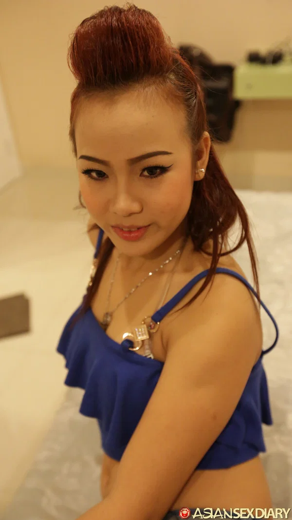 Beautiful Asian babe Bac enjoys POV hardcore sex after a sexy striptease  - Missionary, Asian, Hairy, Perfect, Ass, Redhead, Amateur, POV, Big Tits, Shorts  - Photo 2