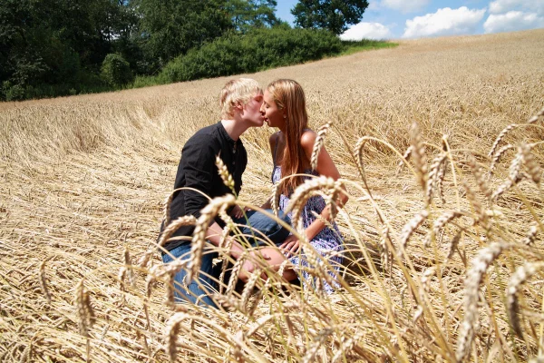 Young girl takes a cumshot on her big natural tits after sex in a crop field  - Amateur, Teen, Tall, Outdoor, Czech, Natural Tits, Cumshot, Hardcore, Pussy Licking, Cute  - Photo 3