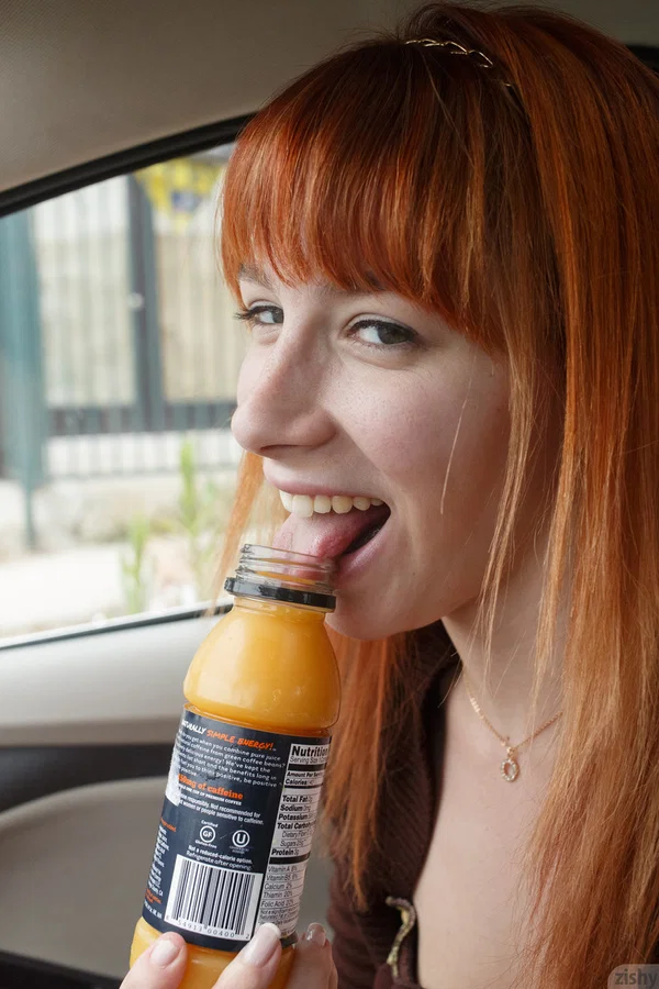 Shameless redhead Penelope Lynn flashing her juicy tits and undies in public  - Emo, Girlfriend, Teen, Outdoor, Cute, Solo, Pussy, Beautiful, Spreading, Babe  - Photo 7