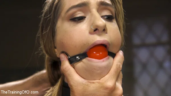 Petite white girl is used as a sex slave by two men at the same time  - Cum In Mouth, Bondage, BDSM, Natural Tits, Fetish, Big Cock, Hairy, Cumshot, Nipples, Pussy  - Photo 14