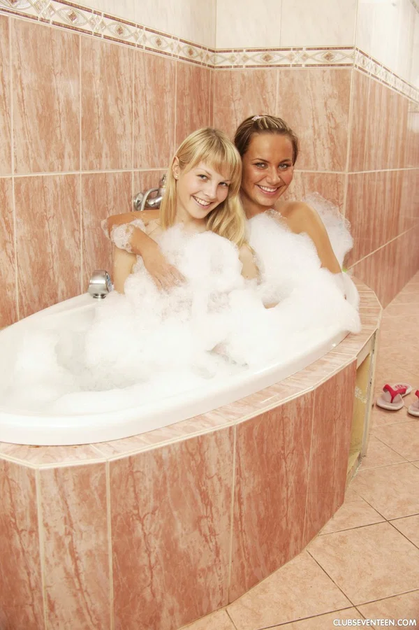 Club Seventeen starring Barbora Kovarikova, Rose Delight Nude Pictures  - Bath, Pussy, Teen, Dildo, Blonde, Wet, Lesbian, Reality, Ass, Shaved  - Photo 1