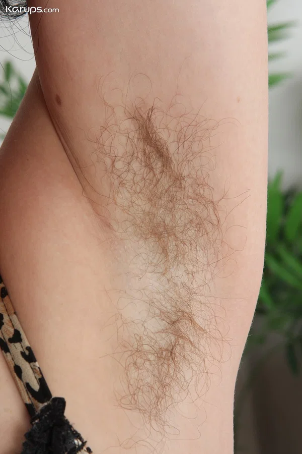 Amateur housewife Rosetta reveals her unshaved armpits and toys her bushy muff  - Mature, Hairy, Armpit, Undressing, Amateur, White, Pussy, Panties, Lingerie, Nipples  - Photo 3