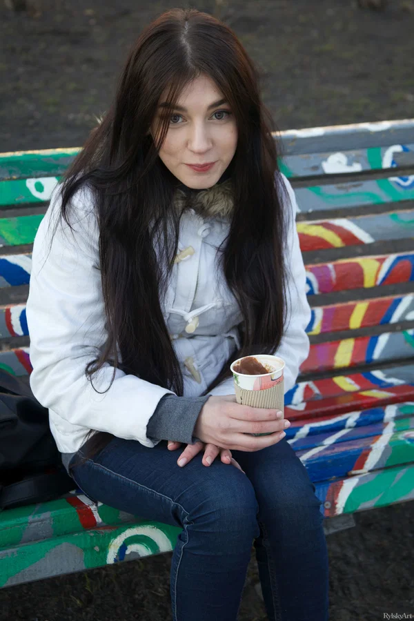 Rylsky Art featuring Quillian Naked Photos  - Solo, Teen, Brunette, Glamour, Model, Tiny Tits, Babe, Beautiful, Ass, Jeans  - Photo 2