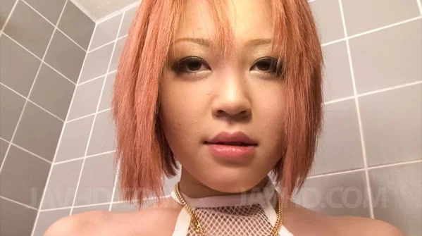 Pretty redheaded Japanese girl Sara fondles her pussy while in a bathtub  - Japanese, Shower, Asian, Redhead, Face, Wet, Big Tits, Close Up, Nipples, Panties  - Photo 2