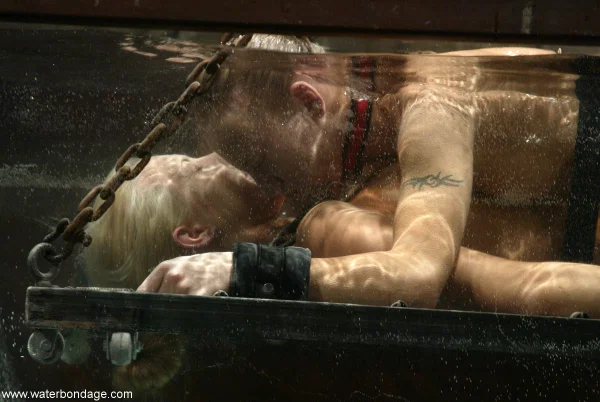 Water Bondage featuring Cassie, Kylie Wilde Hot Photos  - BDSM, Wet, Fetish, Bondage, Blonde, White  - Photo 6
