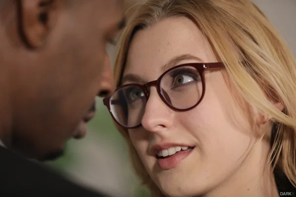 Dirty nerdy blonde Alexa Grace gets banged by a long black dong at the office  - Interracial, Teen, Pornstar, Glasses, Blonde, Cute, Pussy, Schoolgirl, Cowgirl, Short Hair  - Photo 1