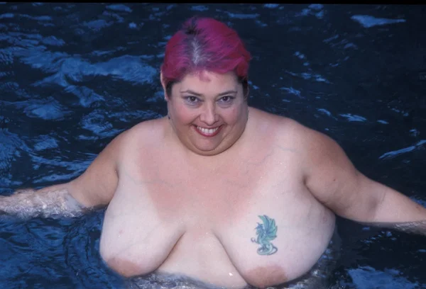 Charming BBW Cadence Harden stripping and posing butt naked poolside  - SSBBW, BBW, Chubby, Thick, Curvy, Pussy, Short Hair, Outdoor, Big Tits, Non Nude  - Photo 9