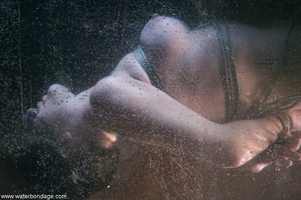 Water Bondage performed by Jade MarXXX Naked Images  - Wet, Fetish, Mature, MILF, BDSM, Bondage, White, Brunette, Blonde  - Photo 11
