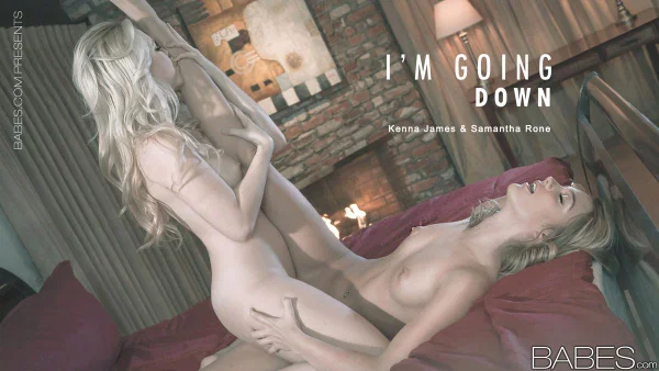 Sexy lesbian Samantha Rone in lace panties tonguing girlfriend's shaved pussy  - Lesbian, Girlfriend, Ass, Pussy Licking, Legs, Lingerie, PAWG, Natural Tits, Panties, Fingering  - Photo 6