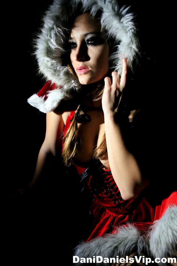 Erotic MILF pornstar Dani Daniels flaunts cleavage in sexy Xmas costume  - Christmas, Non Nude, Clothed, Pornstar, Babe, Legs, Beautiful, Solo  - Photo 2