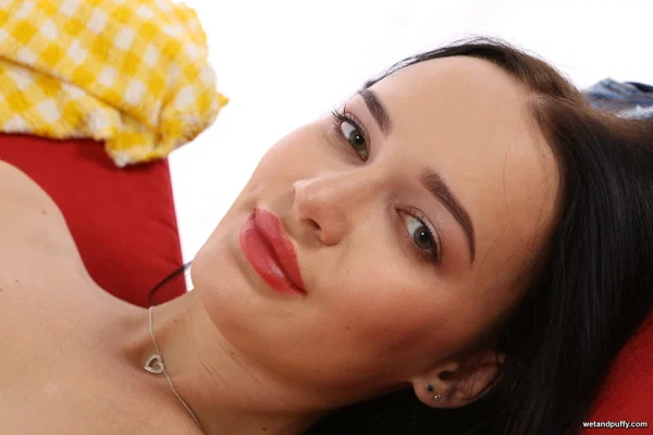 Sexy brunette Sasha Sparrow dildo fucking & gaping her puffy pussy on a couch  - Beautiful, Masturbation, Russian, Close Up, Perfect, Teen, Sexy, Cute, Pussy, Dildo  - Photo 21