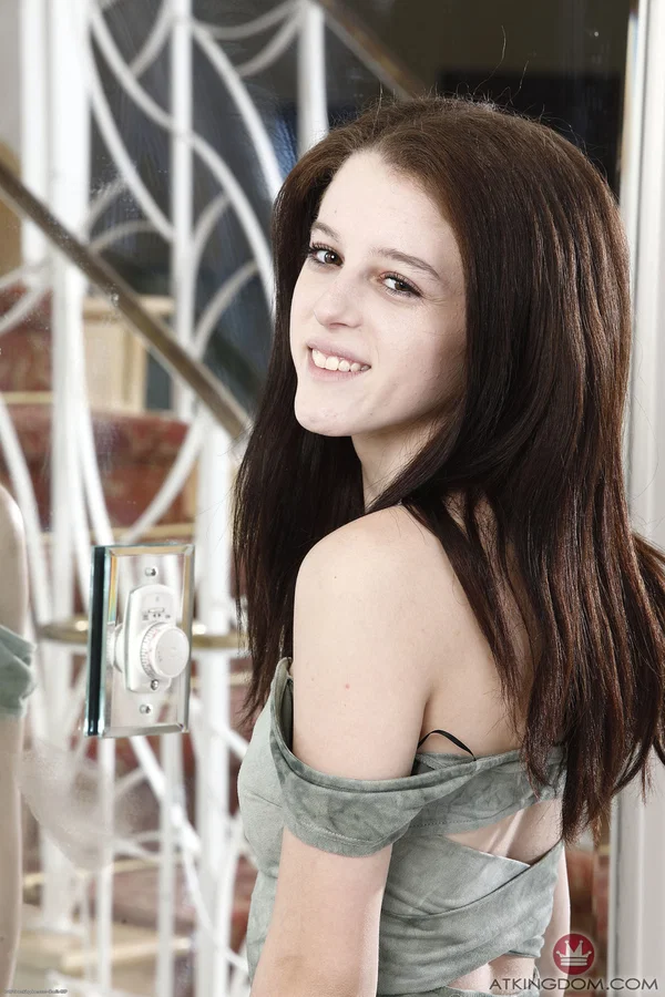 Young girl with a hot ass gets totally naked in a teasing manner  - Teen, Petite, Cute, Amateur, Pale, Skinny, Pussy, Sexy, Upskirt, High Heels  - Photo 2