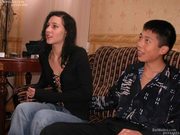 Slutty teen Katya gets her pussy gaped while enjoying a wild FMM threesome  - Threesome, Cumshot, Groupsex, Reality, Teen, Ass Fucking, Doggy Style, Jeans, Pussy, Blowjob  - Photo 2