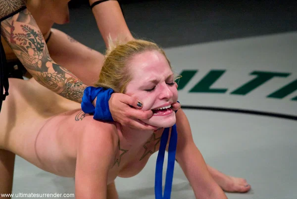 Ultimate Surrender performed by Faye Runaway, Syd Blakovich Nude Photos  - Sports, BDSM, Petite, Bondage, Lesbian, Skinny, White, Blonde, Feet, Brunette  - Photo 18