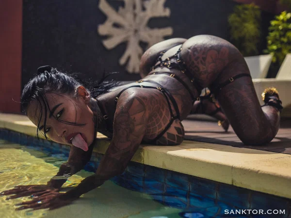 Sanktor starring Lidya Kitty Sanktor Sex Pictures  - Tattoo, Japanese, Piercing, Asian, Emo, Big Tits, Erotic, Bikini, Pool, Babe  - Photo 20