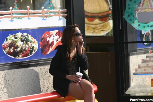Hot wife Susan R in short skirt picks up a black stranger to cuckold her hubby  - Teen, Cheating, Outdoor, Glasses, Non Nude, Cute  - Photo 4